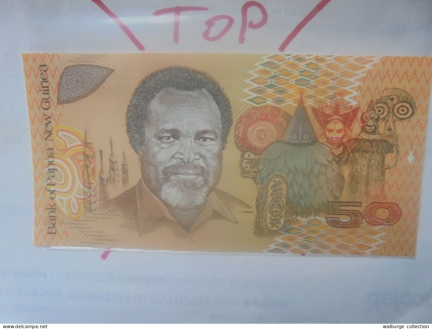 PAPOUASIE NOUVELLE-GUINEE 50 KINA 1989 Signature N°3 Neuf (B.31) - Papua Nuova Guinea