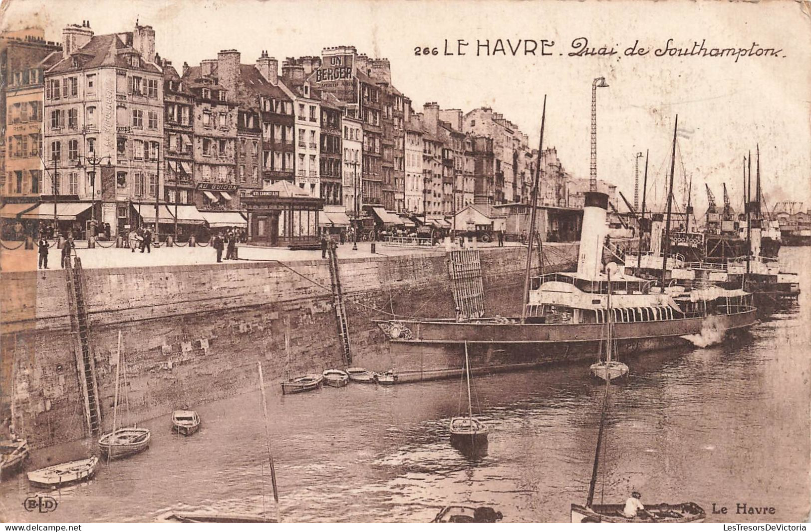 FRANCE - Le Havre - Quai De Southampton - Carte Postale Ancienne - Hafen