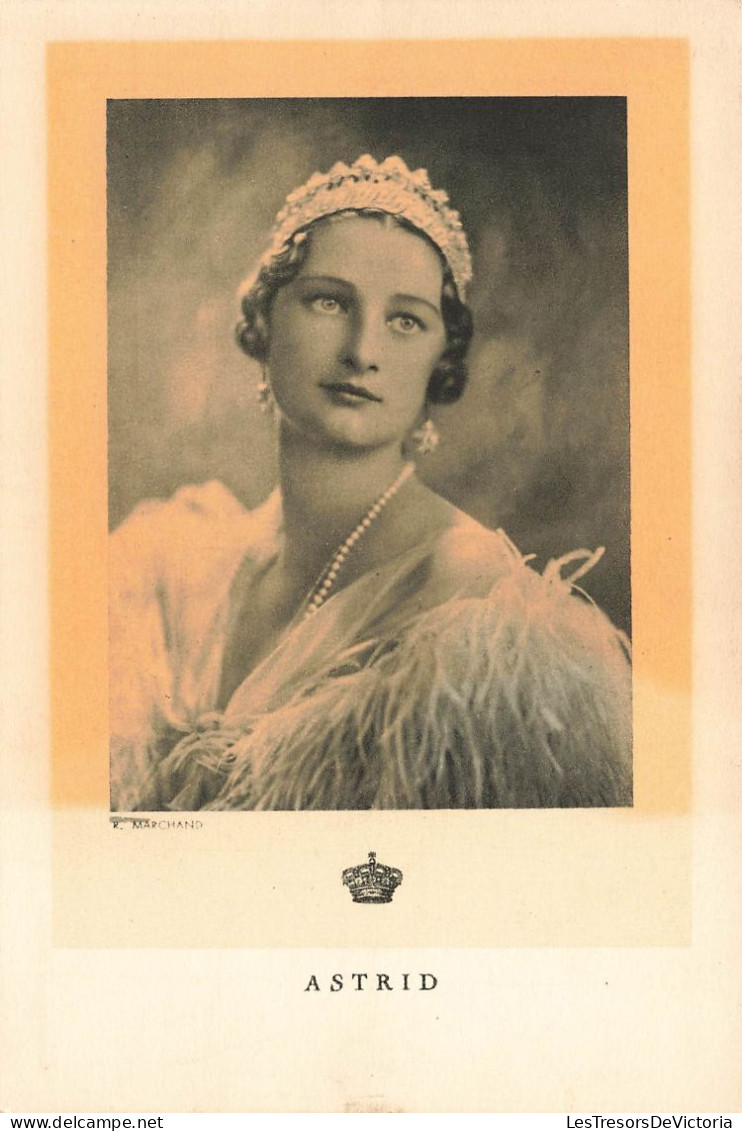 FAMILLES ROYALES - Astrid - Reine De Suède - Carte Postale Ancienne - Königshäuser
