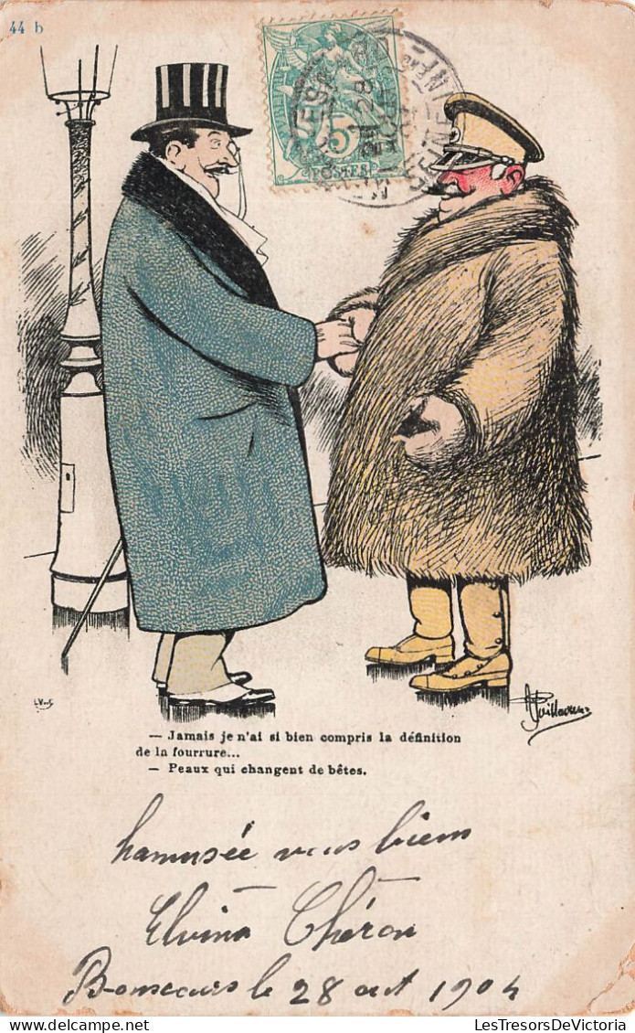 ILLUSTRATEUR - Définition De La Fourrure - Colorisé - Carte Postale Ancienne - Sonstige & Ohne Zuordnung