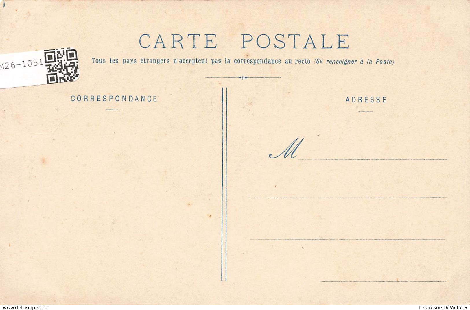 METIERS - Le Coiffeur En Plein Travail - Carte Postale Ancienne - Autres & Non Classés