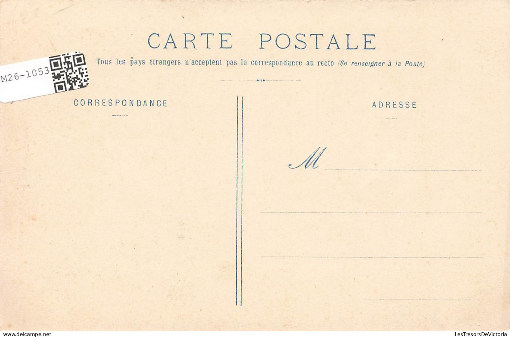 METIERS - Le Coiffeur Admirant Son Travail - Carte Postale Ancienne - Altri & Non Classificati