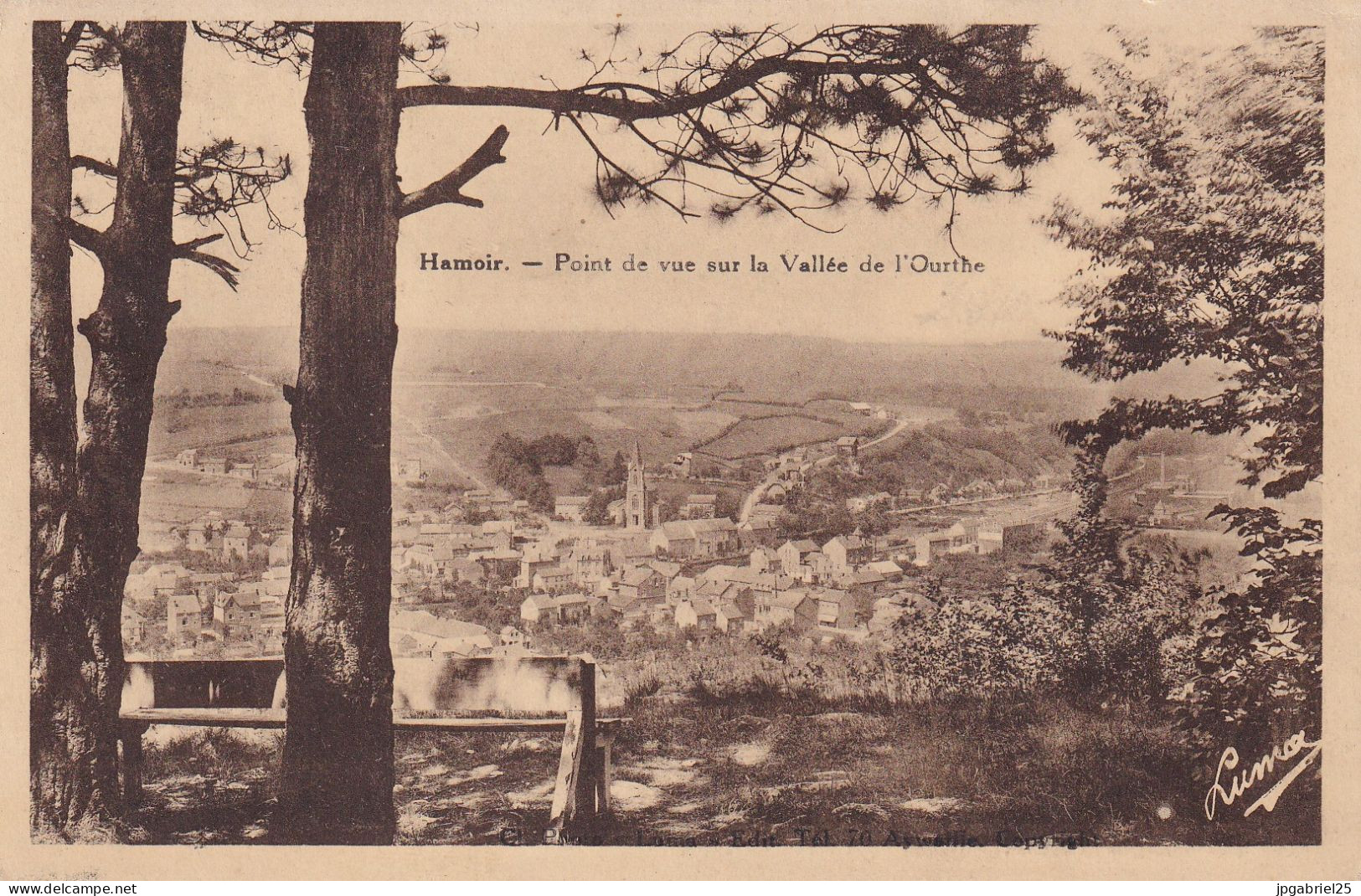 Hamoir Point De Vue Sur La Vallee De L Ourthe - Hamoir