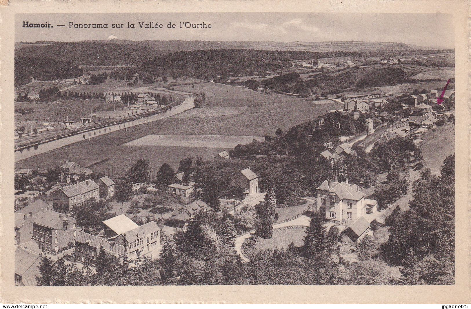 Hamoir Panorama Sur La Vallee De L Ourthe - Hamoir