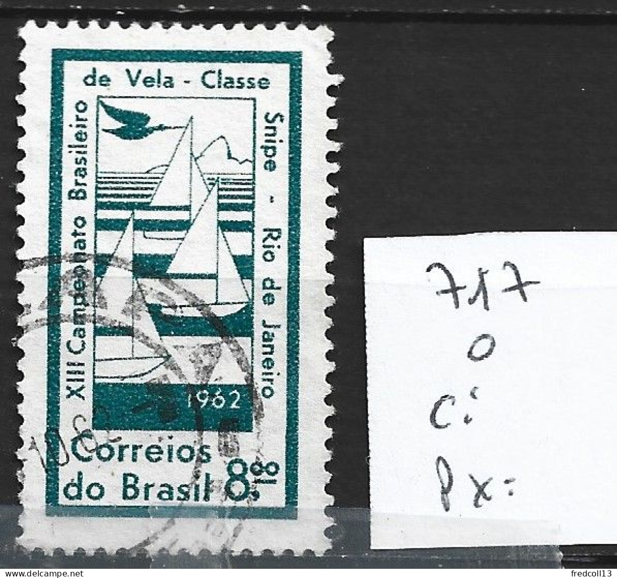 BRESIL 717 Oblitéré Côte 0.30 € - Used Stamps