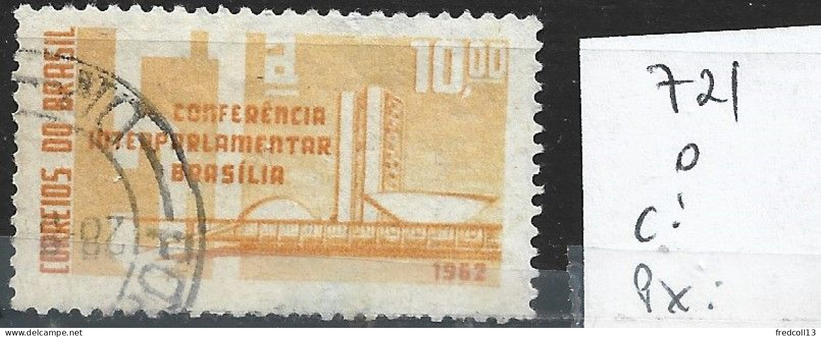 BRESIL 721 Oblitéré Côte 0.40 € - Usati