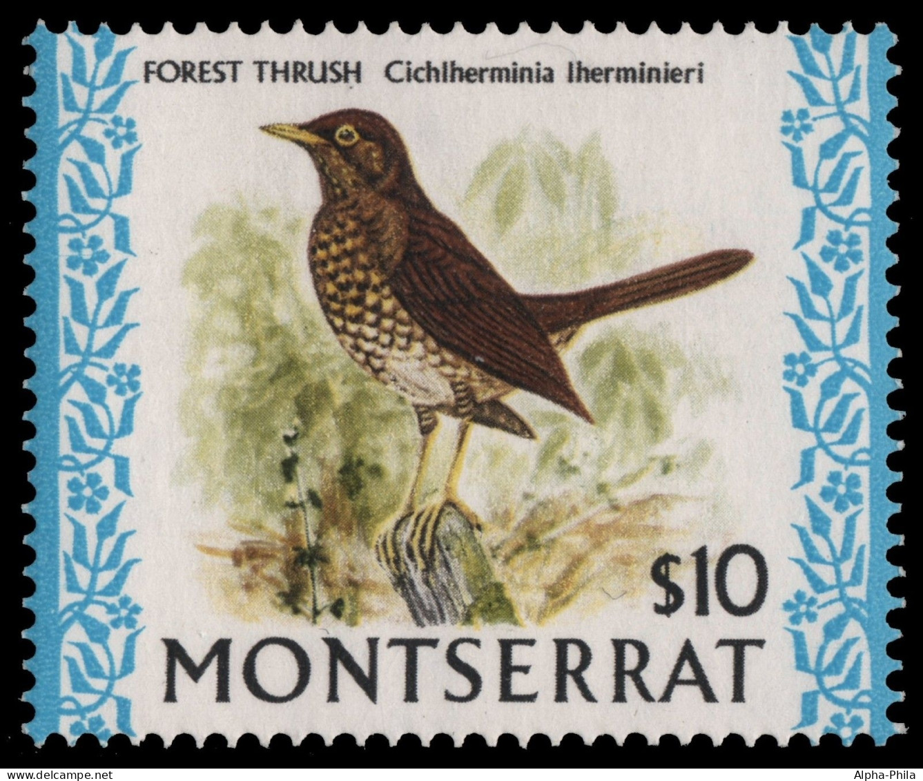 Montserrat 1974 - Mi-Nr. 316 ** - MNH - Vögel / Birds - Montserrat
