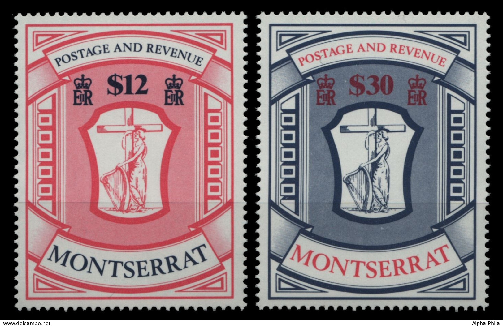 Montserrat 1983 - Mi-Nr. 511-512 ** - MNH - Wappen / Coat Of Arms - Montserrat