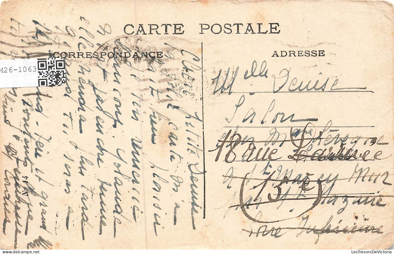 ILLUSTRATEUR - Je Ne Suis Pourtant Pas Peureuse - Colorisé - Carte Postale Ancienne - Other & Unclassified