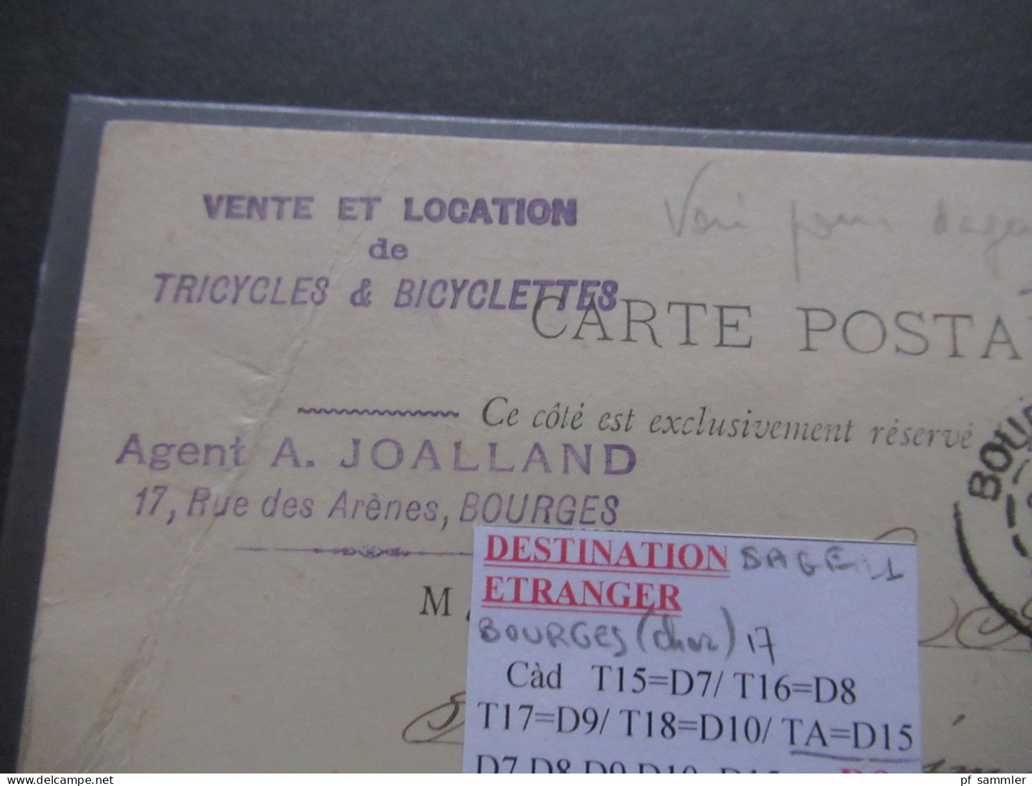 Frankreich 1889 / 1890 guter Ganzsachen Posten Auslands PK Paris nach Belgien viele Stempel Malines (Station) mit 10 Stk