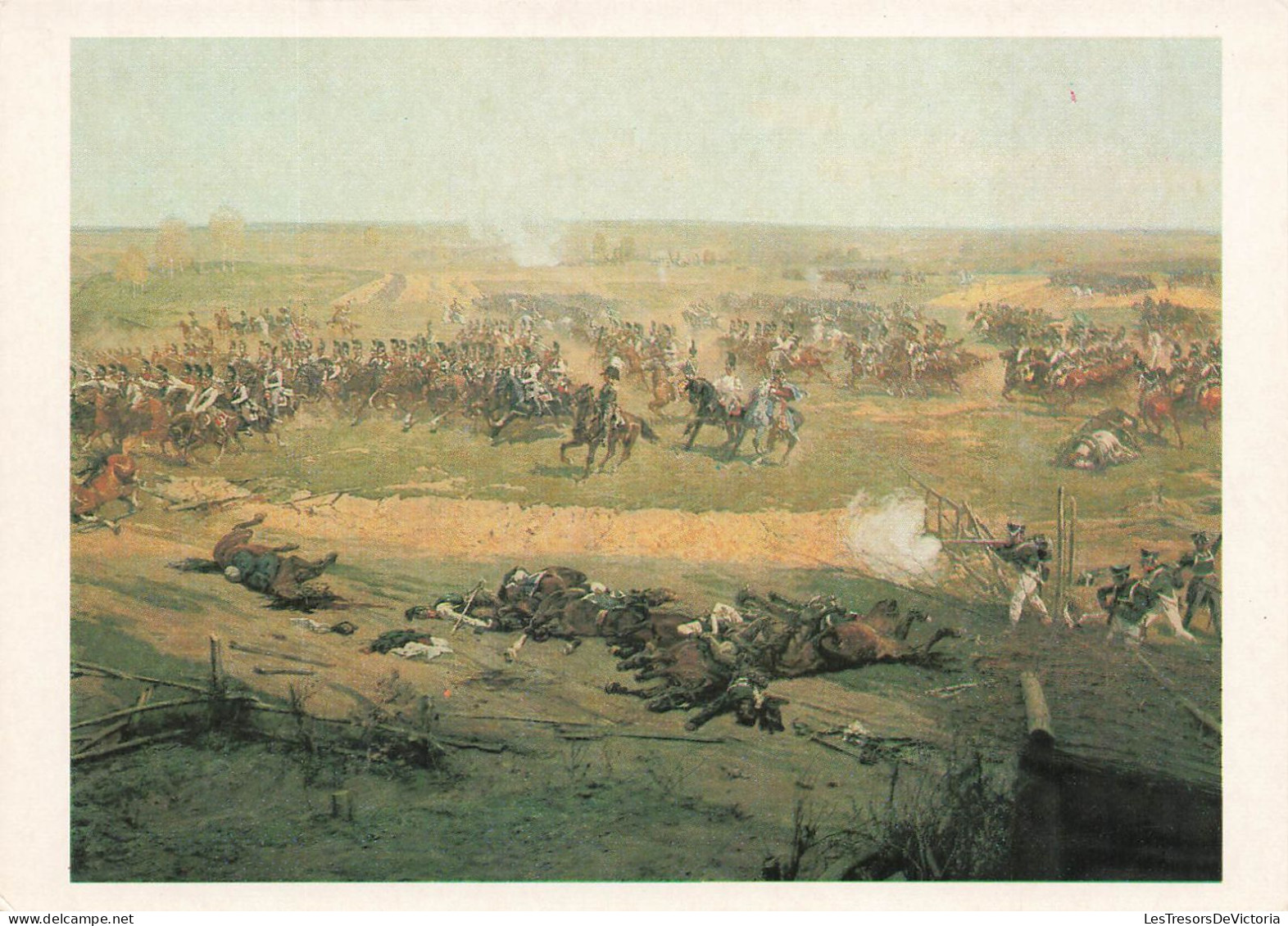 HISTOIRE - Moscou -  Bataille De Borodino - Carte Postale Ancienne - Histoire