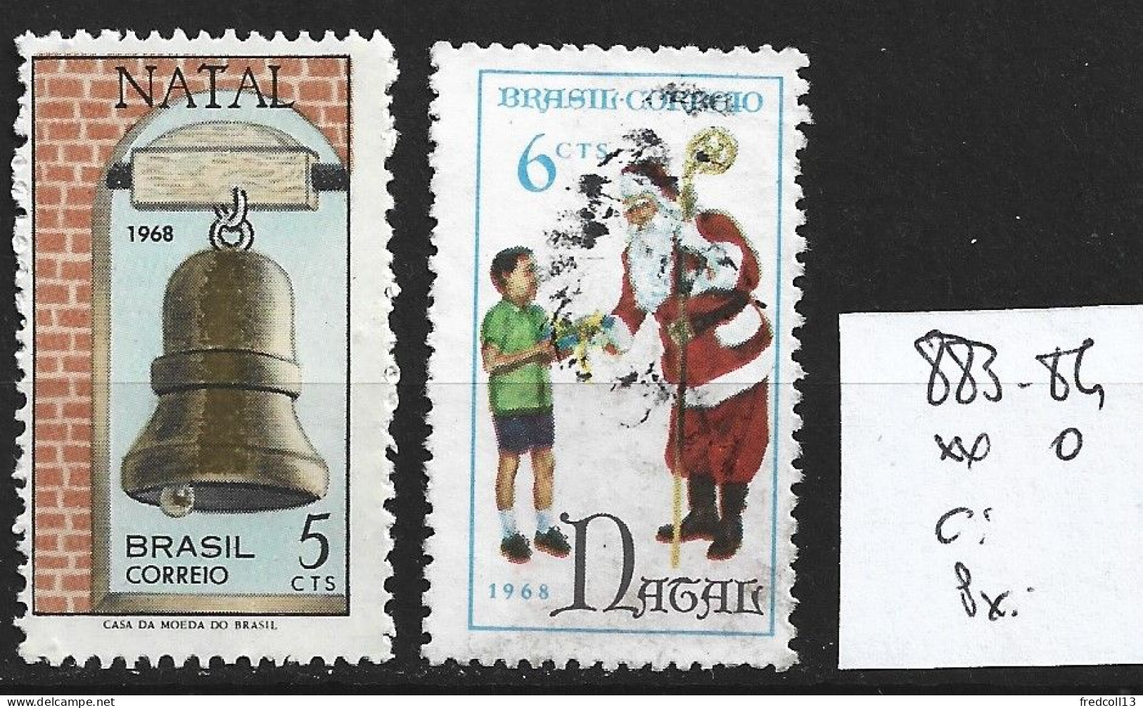 BRESIL 883-84 ** & Oblitéré Côte 1.20 € - Used Stamps