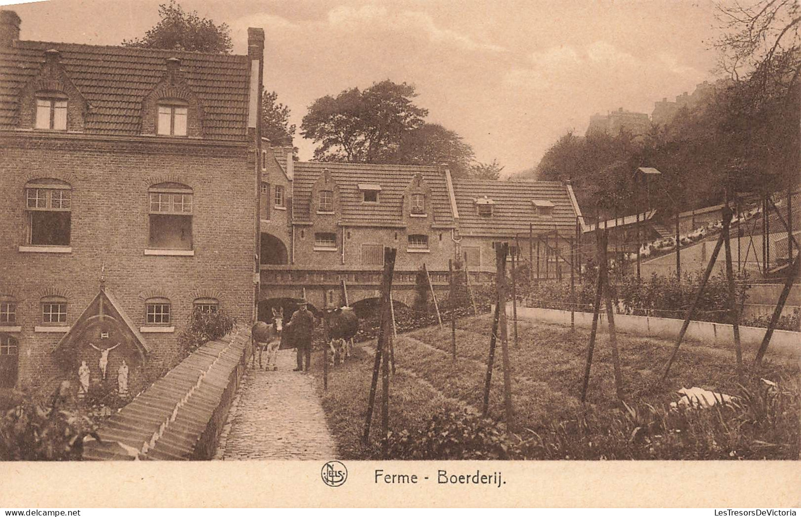 MÉTIERS - Fermier - Ferme - Carte Postale Ancienne - Autres & Non Classés