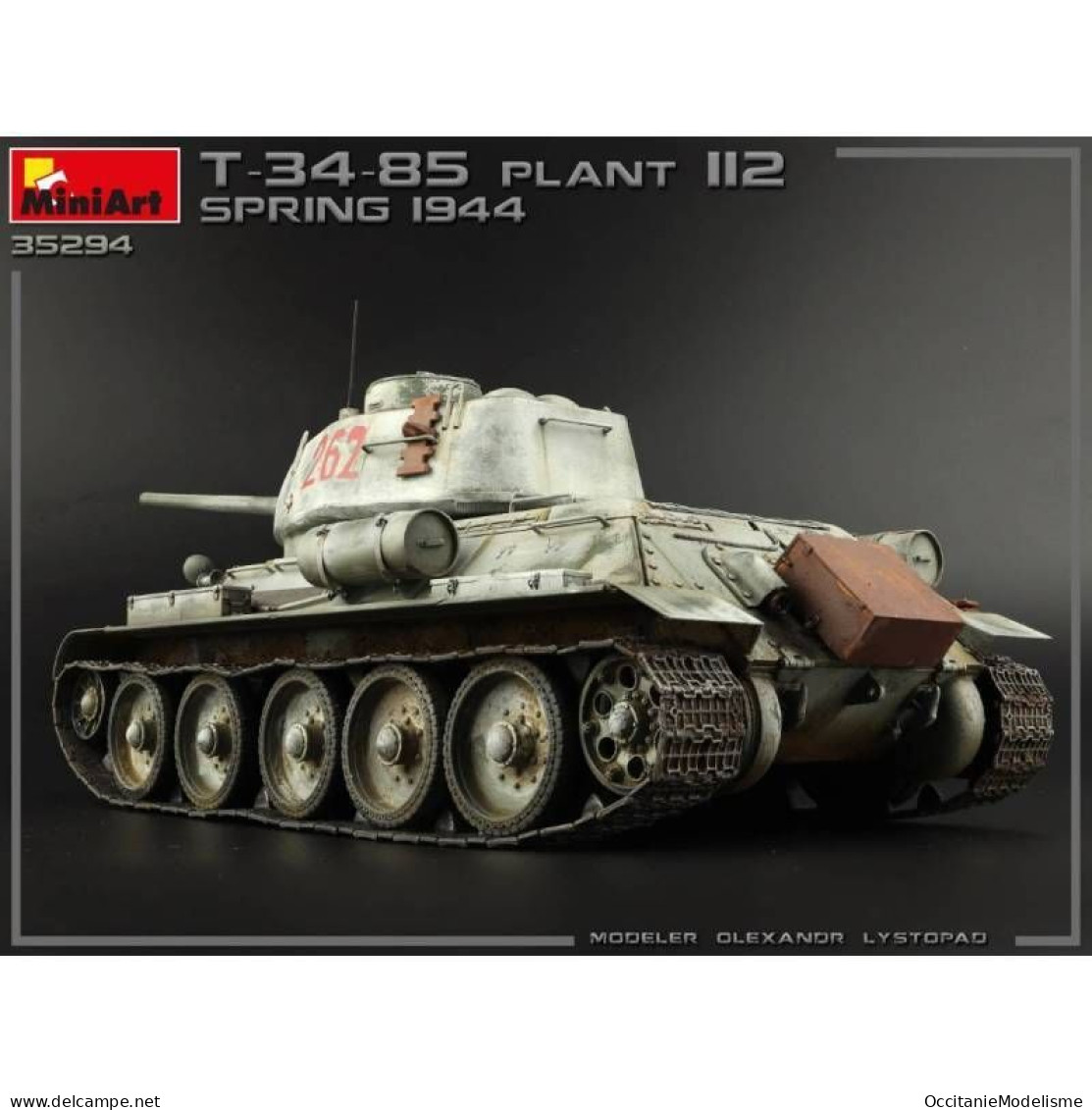 Miniart - CHAR T-34/85 Plant 112 Spring 1944 Maquette Réf. 35294 Neuf NBO 1/35 - Véhicules Militaires