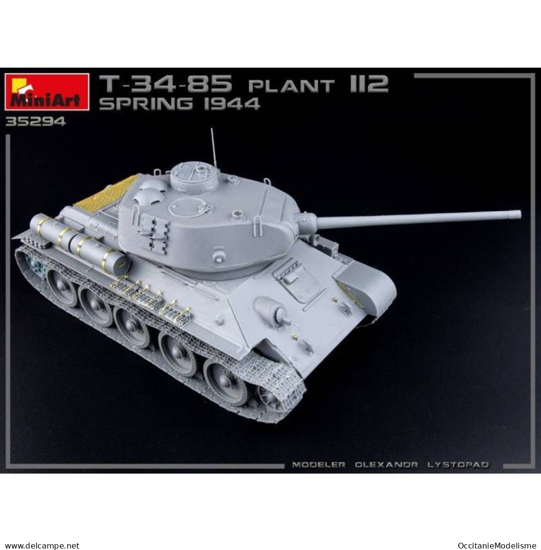 Miniart - CHAR T-34/85 Plant 112 Spring 1944 maquette réf. 35294 Neuf NBO 1/35