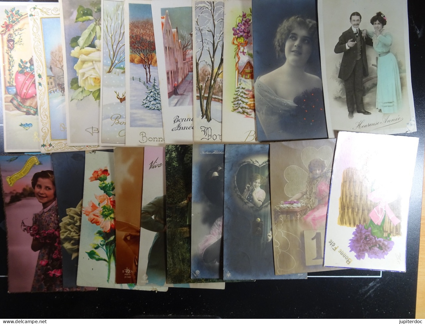 Lot De 1000 Cartes Fantaisies Diverses - Collections & Lots