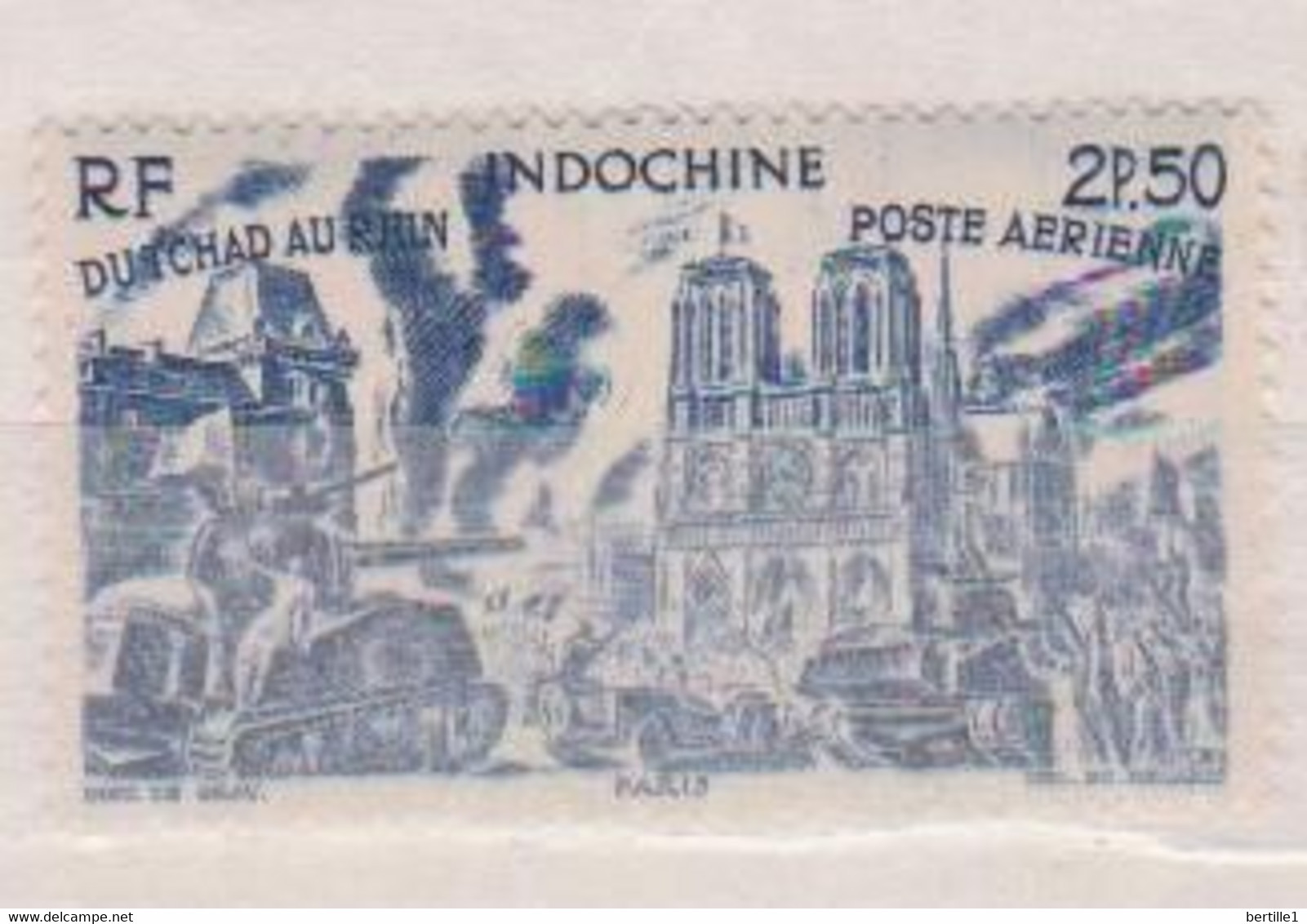 INDOCHINE        N°  YVERT  :   PA 44      NEUF SANS GOMME      ( SG  02/09    ) - Luchtpost