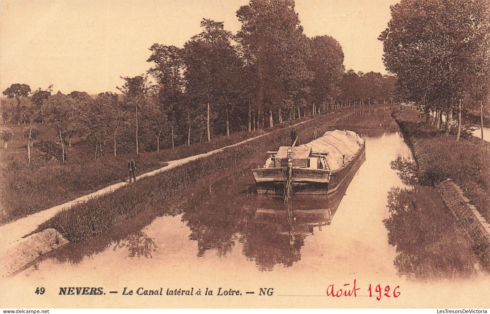 FRANCE - Nevers - Le Canal Latéral à La Loire - Carte Postale Ancienne - Nevers