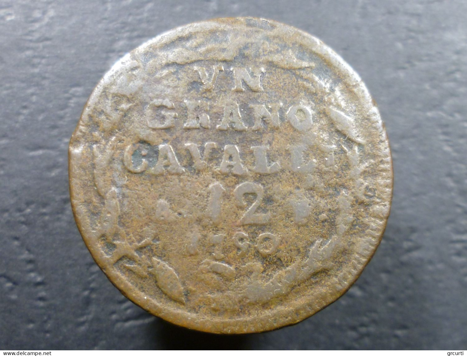 NAPOLI - Ferdinando IV (1759-1816) Grano Da 12 Cavalli 1790 - Napels & Sicilië