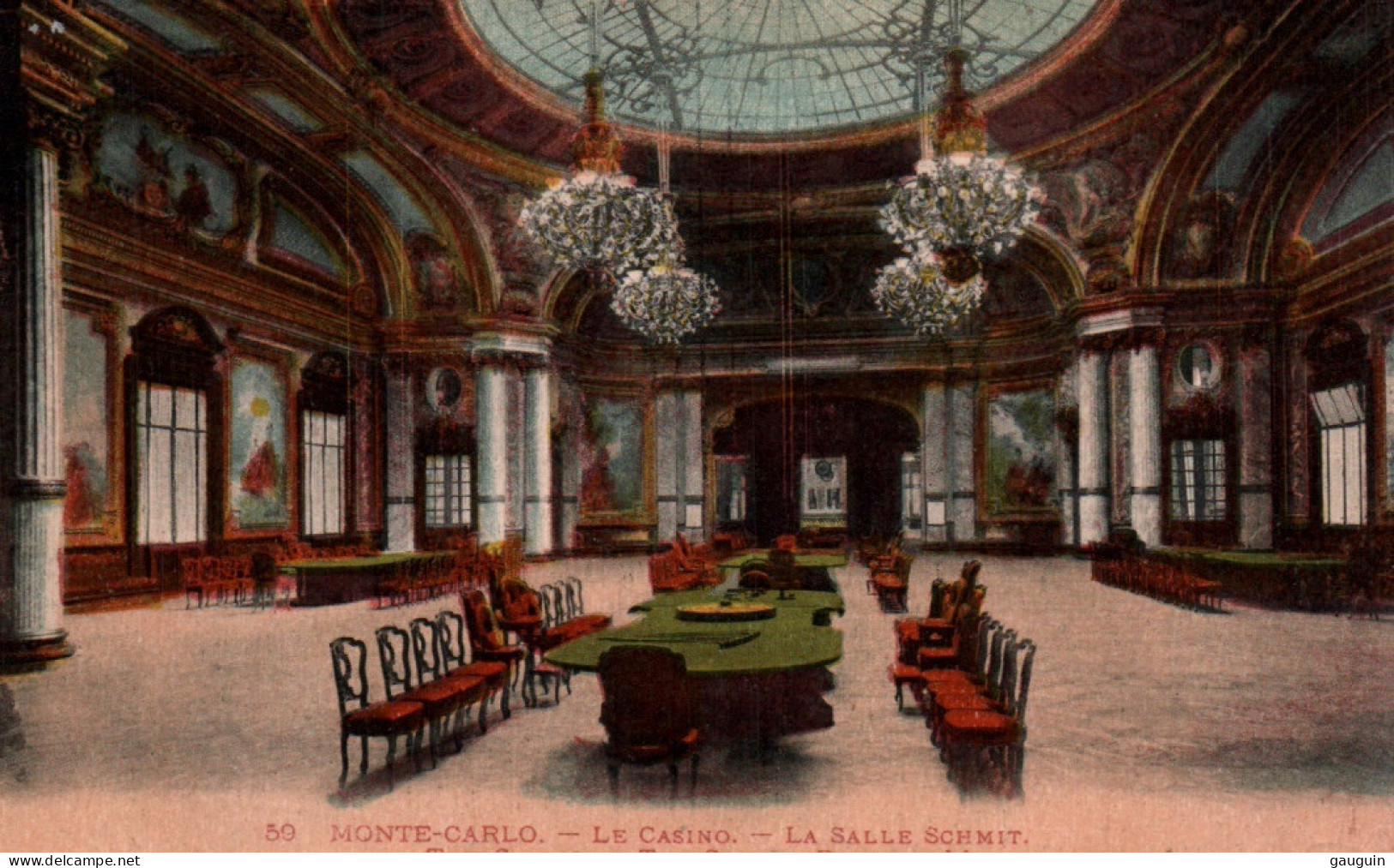 CPA - MONTE-CARLO - Le Casino Salle Schmit ... Edition L.L. - Casinos
