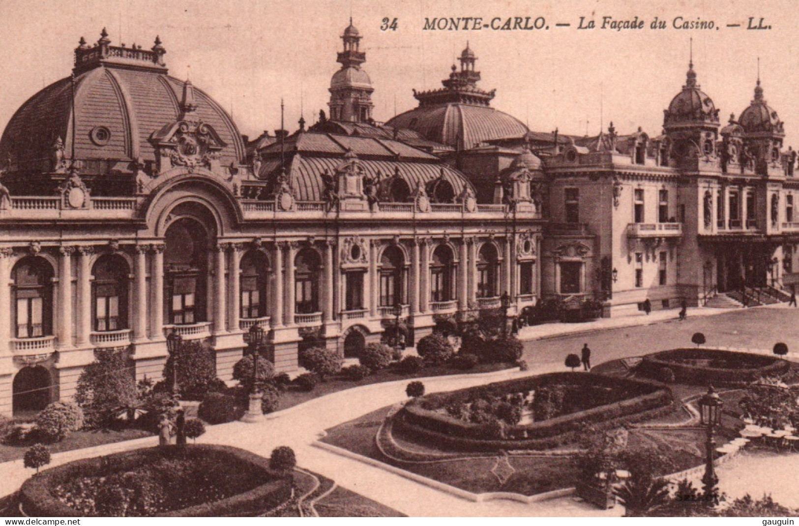 CPA - MONTE-CARLO - Façade Du Casino ... Edition L.L. - Casinos