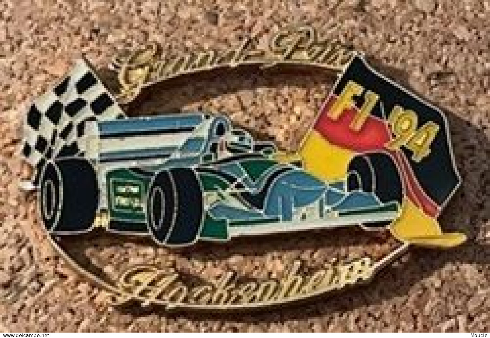 FORMULE 1 - F1 - GRAND-PRIX HOCKENHEIM '94 - DRAPEAU DAMIER - DRAPEAU ALLEMAND - 1994 - CAR - AUTO - VOITURE - (33) - F1