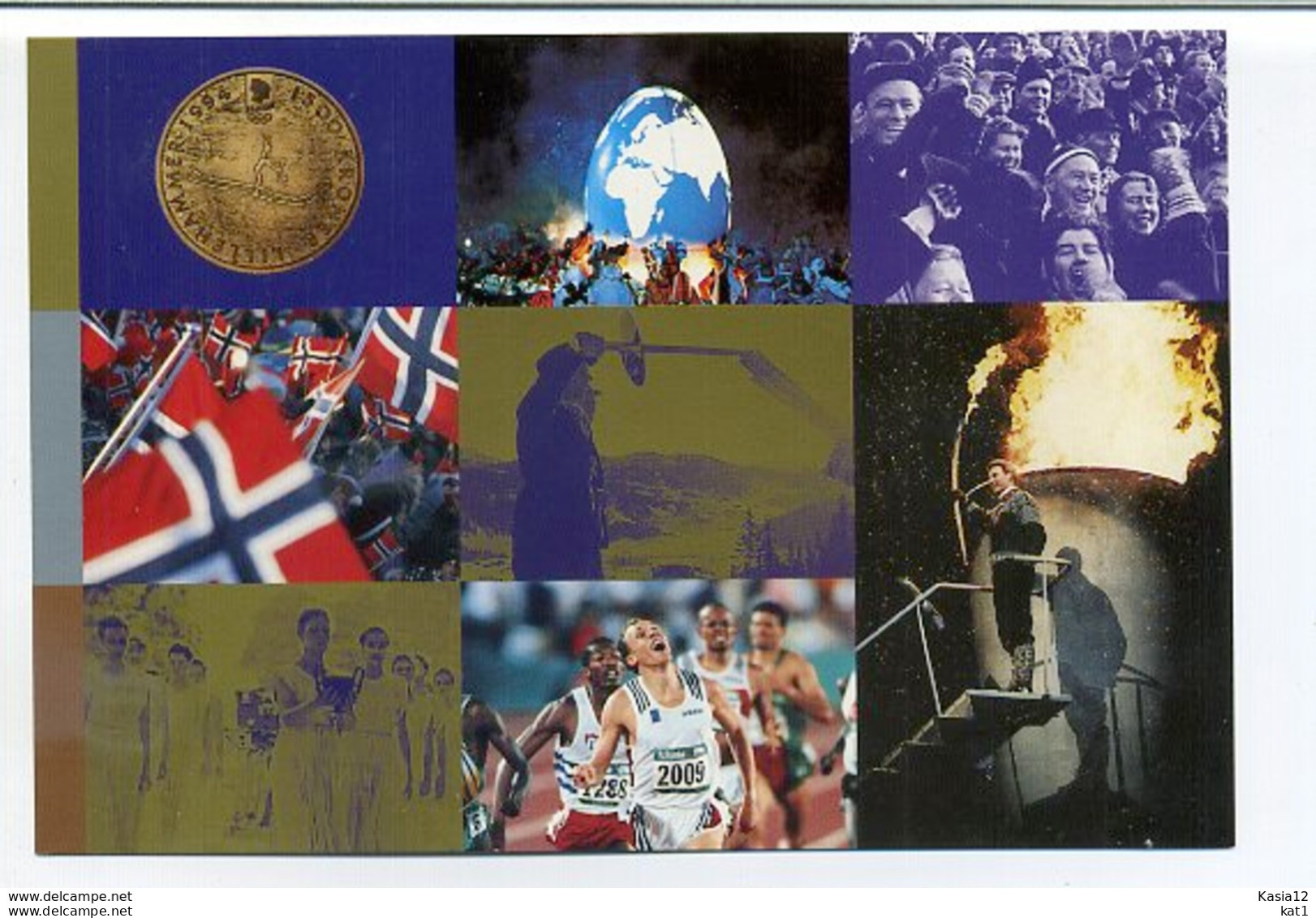 A23859)Olympia 94: Norwegen Olympia-GA - Winter 1994: Lillehammer