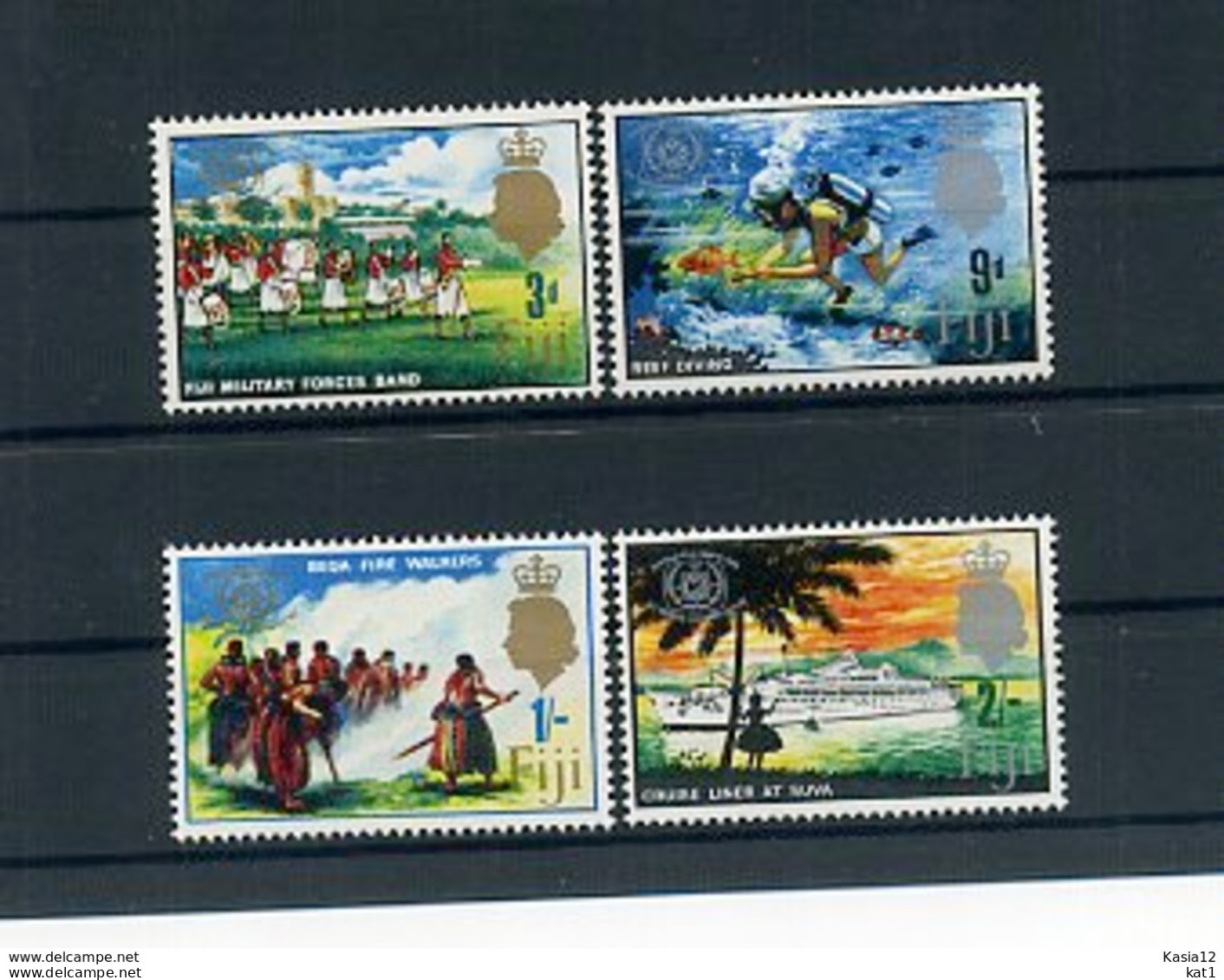 A24518)Fidschi 201 - 204** - Fidji (1970-...)