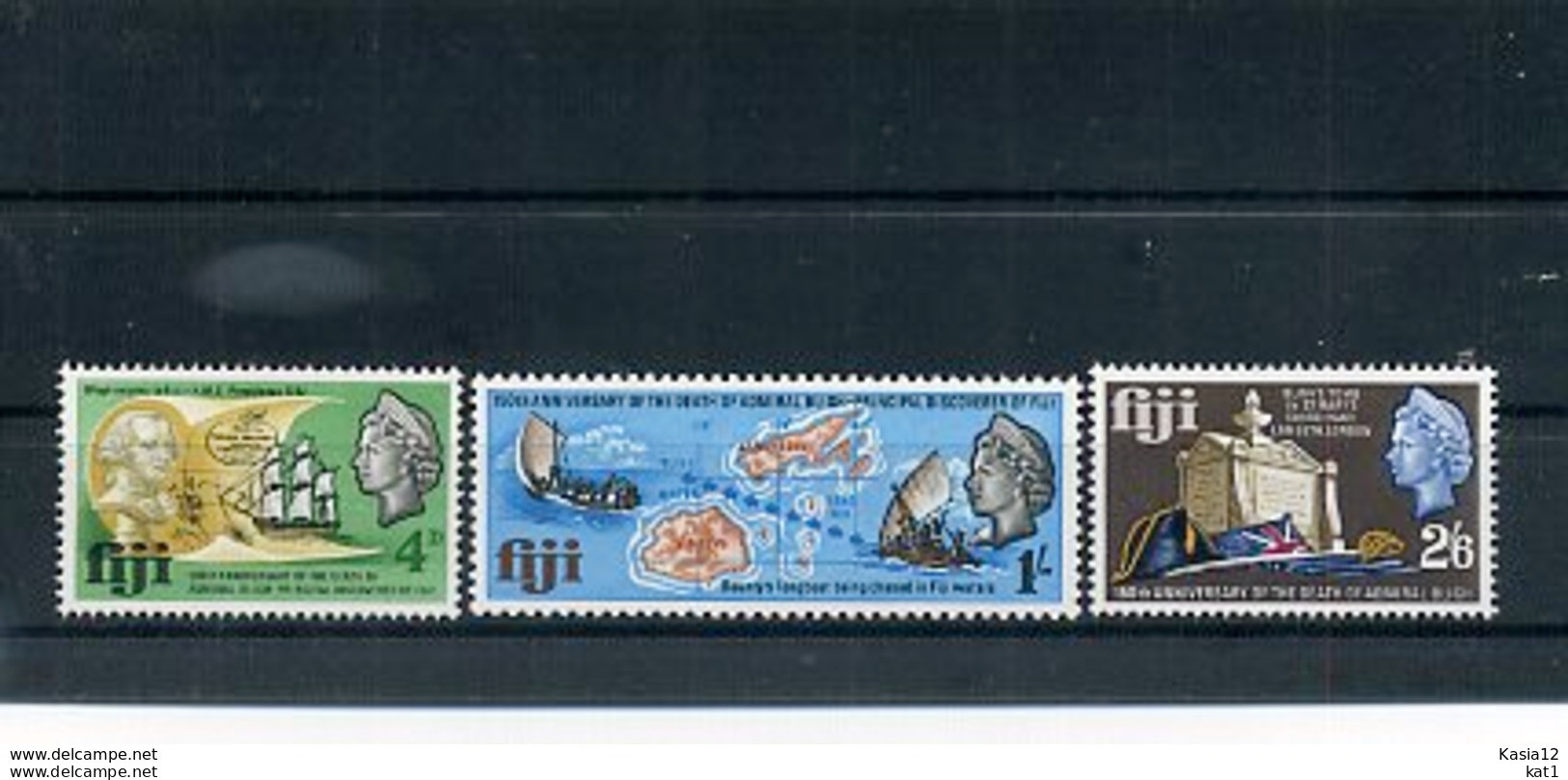 A24519)Fidschi 205 - 207** - Fidji (1970-...)