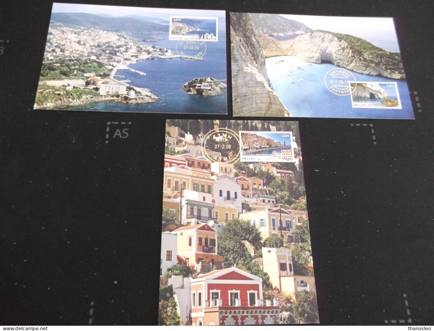 Greece 2008 Greek Islands Maxi Card Set VF - Tarjetas – Máximo