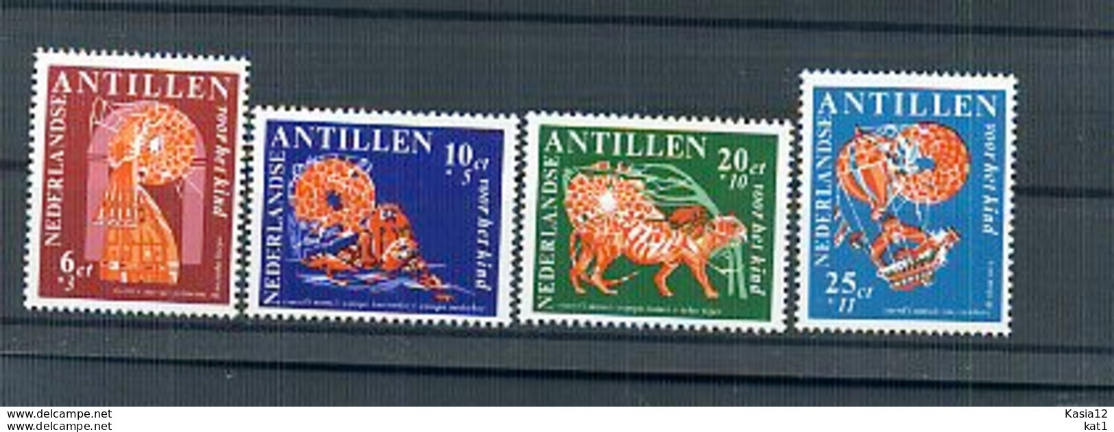 A24606)NL-Antillen 183 - 186** - Antilles