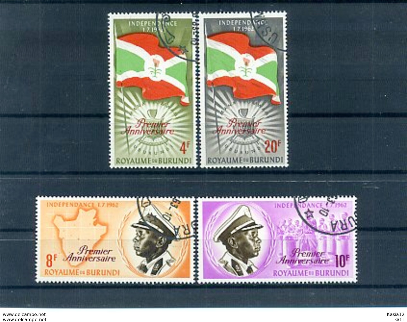 A24665)Burundi 29 - 32 A Gest. - Used Stamps
