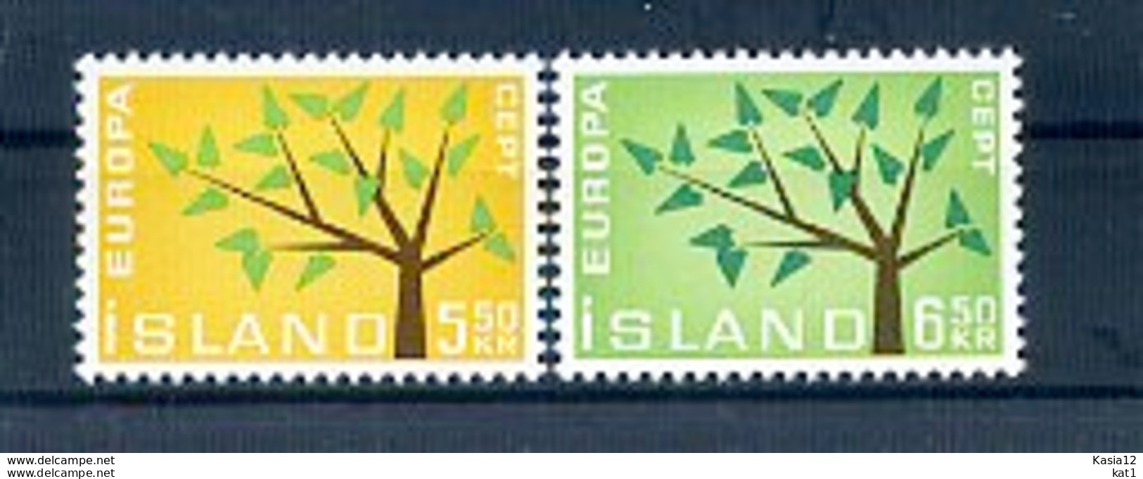 A25202)Island 364 - 365**, Cept - Nuovi