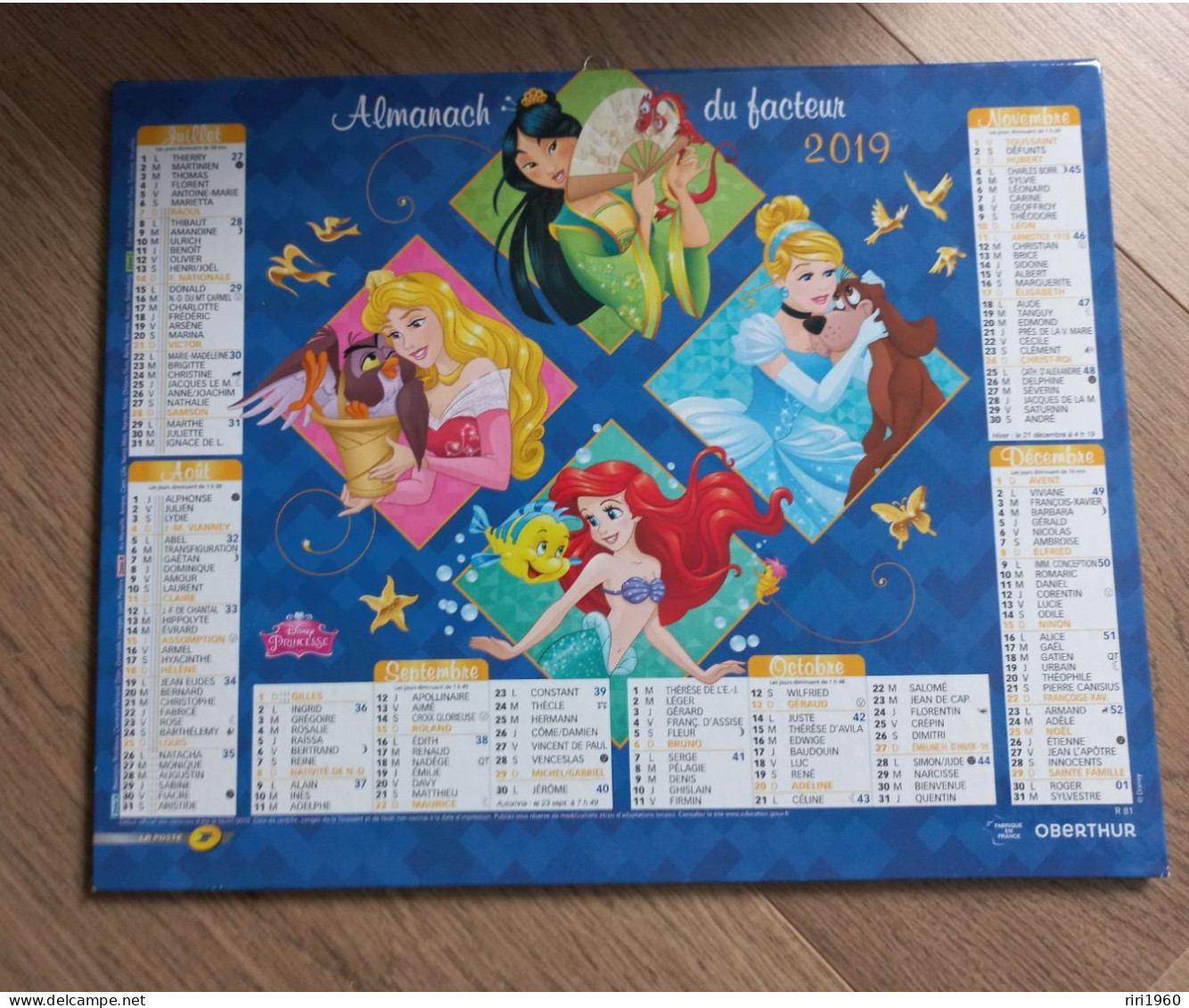 Almanach Du Facteur. Disney. - Grand Format : 2001-...