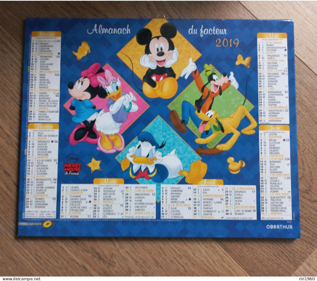 Almanach Du Facteur. Disney. - Grand Format : 2001-...