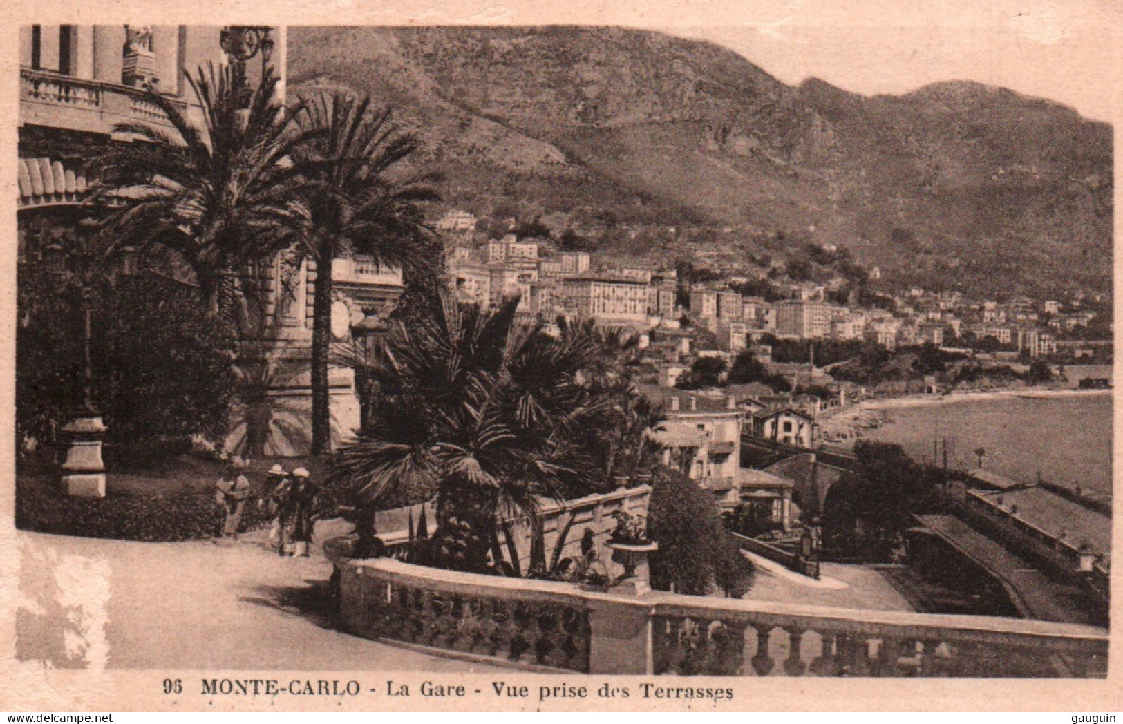 CPA - MONTE-CARLO - Le CASINO Et Les TERRASSES … LOT 3 CP à Saisir - Terraces