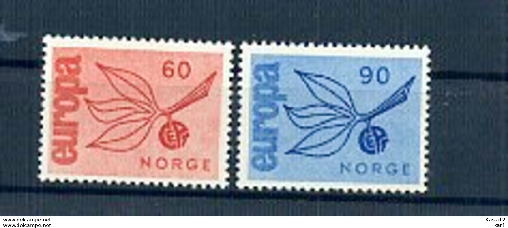 A25456)Norwegen 532 - 533**, Cept - Unused Stamps