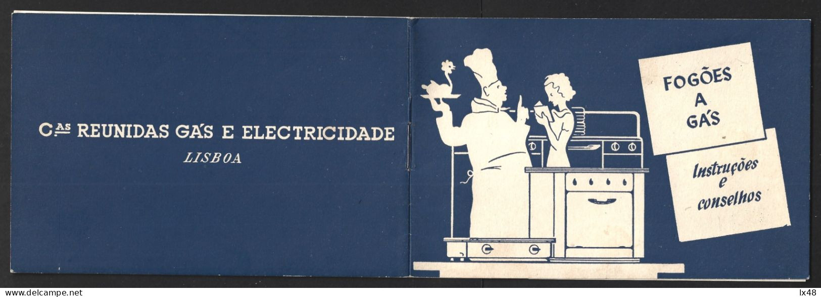 Gas Stoves From CRGE Companhias Reunidas De Gás E Electricidade. Instruction Book 14 Pages. Gas Stoves. Gasherde Von CRG - Elektriciteit En Gas