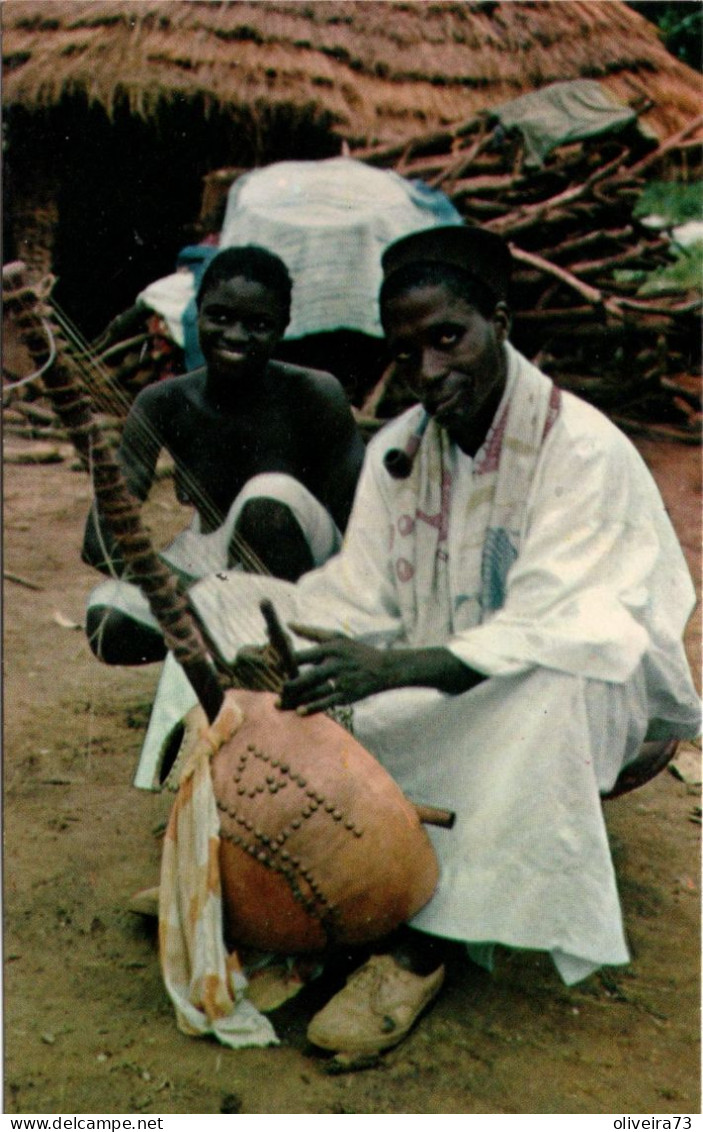GUINÉ (BISSAU) - PORTUGUESA - Tocador De Kora (Mandinga) - Fulacunda - Guinea-Bissau