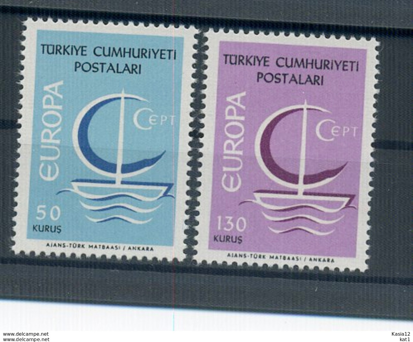 A25796)Tuerkei 2018 - 2019**, Cept - Unused Stamps