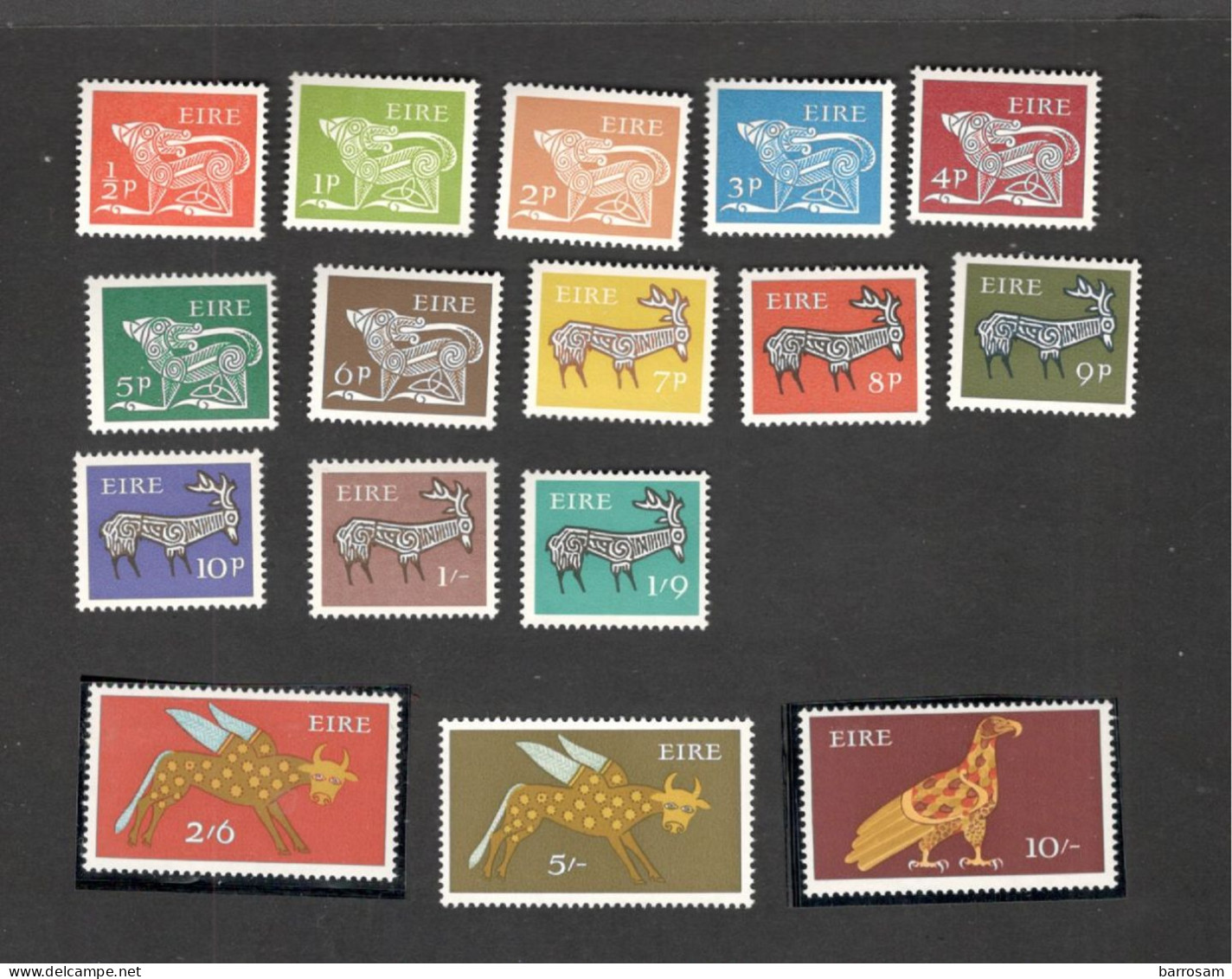 IRELAND.....1968-70:Michel  210-25 Mnh** Catalogue Value 50€ - Unused Stamps