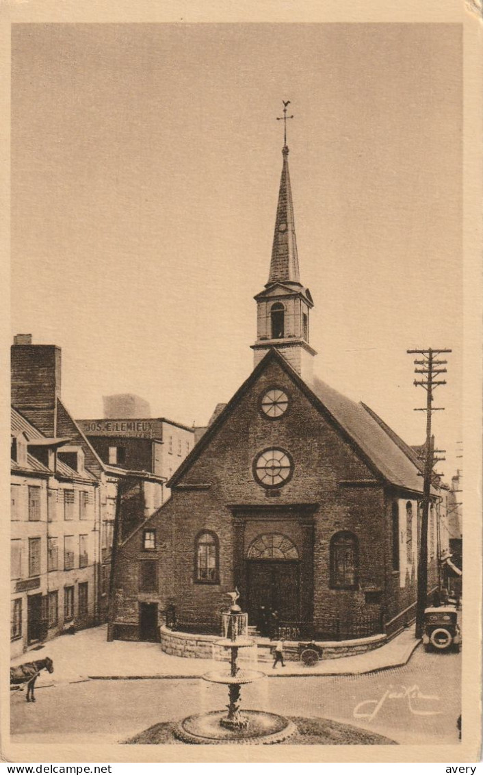 L'eglise Notre-Dame Des Victoires, Quebec - Québec - La Cité