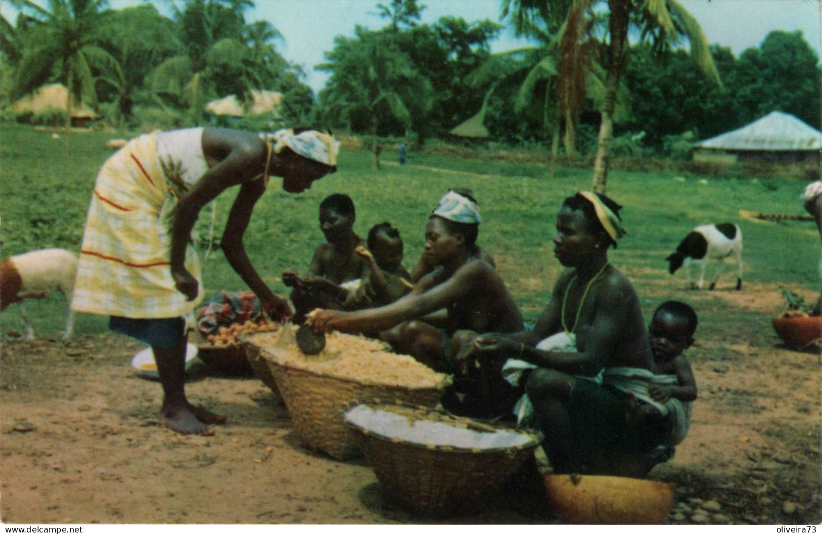 GUINÉ (BISSAU) - PORTUGUESA - Mercado Nativo - BISSAU - Guinea-Bissau