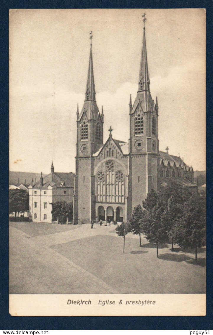 Luxembourg. Diekirch. Eglise Saint-Laurent Et Presbytère - Diekirch