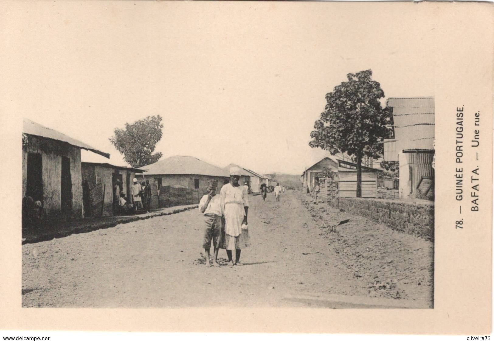 GUINÉ (BISSAU) - PORTUGUESA - Uma Rua - BAFATA - Guinea-Bissau