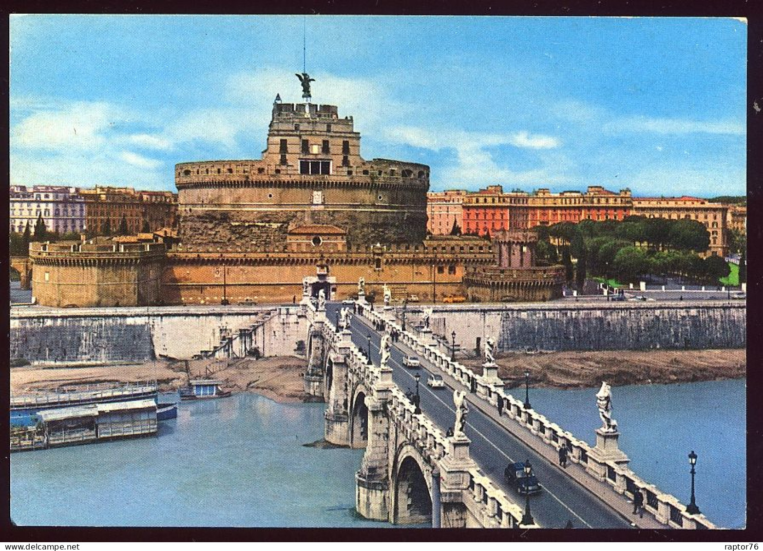 CPM  Non écrite Italie ROMA Ponte E Castel S. Angelo - Castel Sant'Angelo