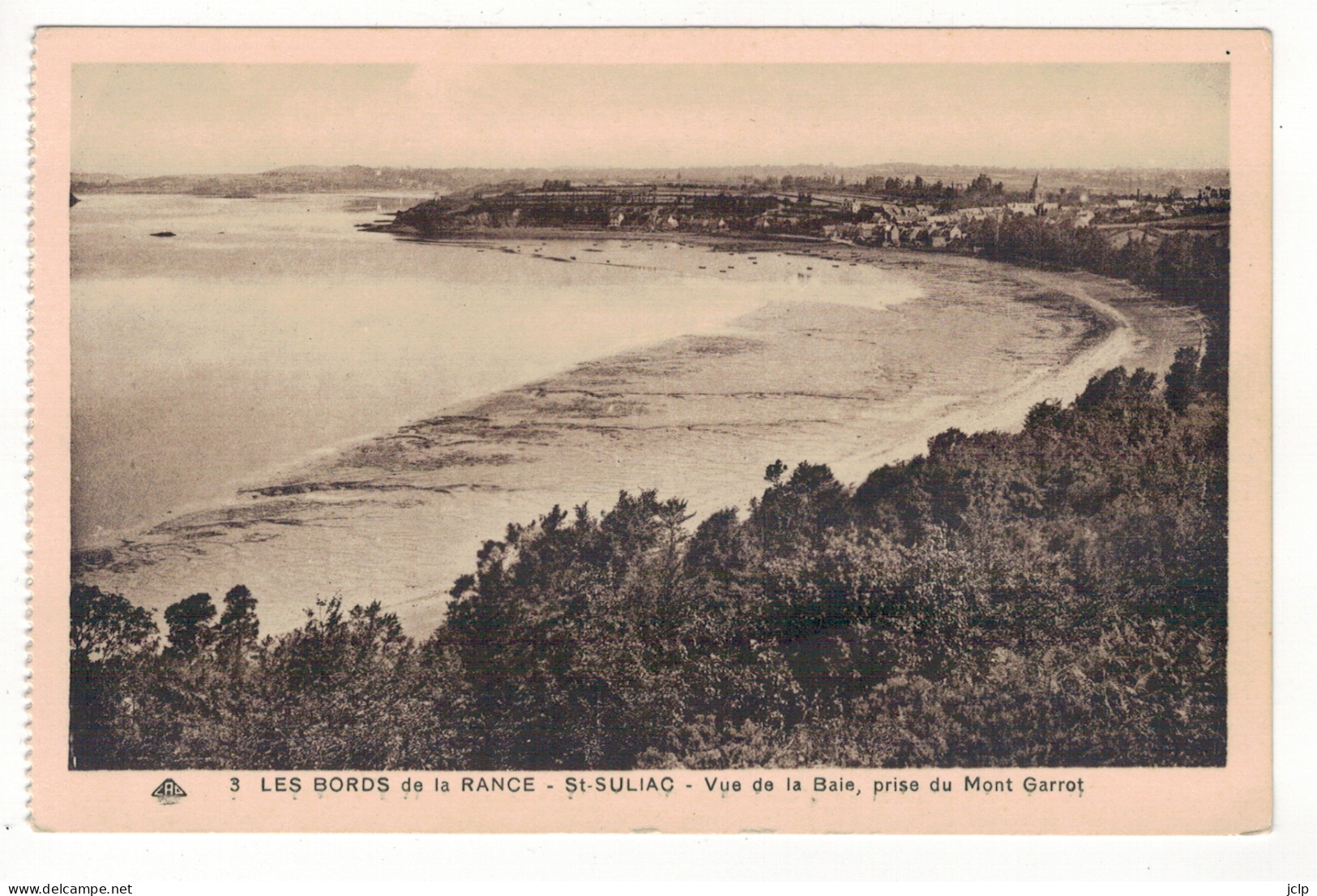 SAINT-SULIAC - Les Bords De La Rance - Vue De La Baie, Prise Du Mont Garrot. - Saint-Suliac