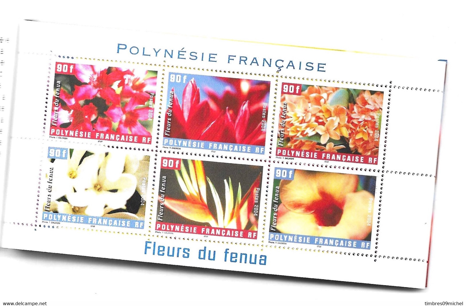 Polynésie N°C723** Flore Fleurs Du Fenua - Postzegelboekjes