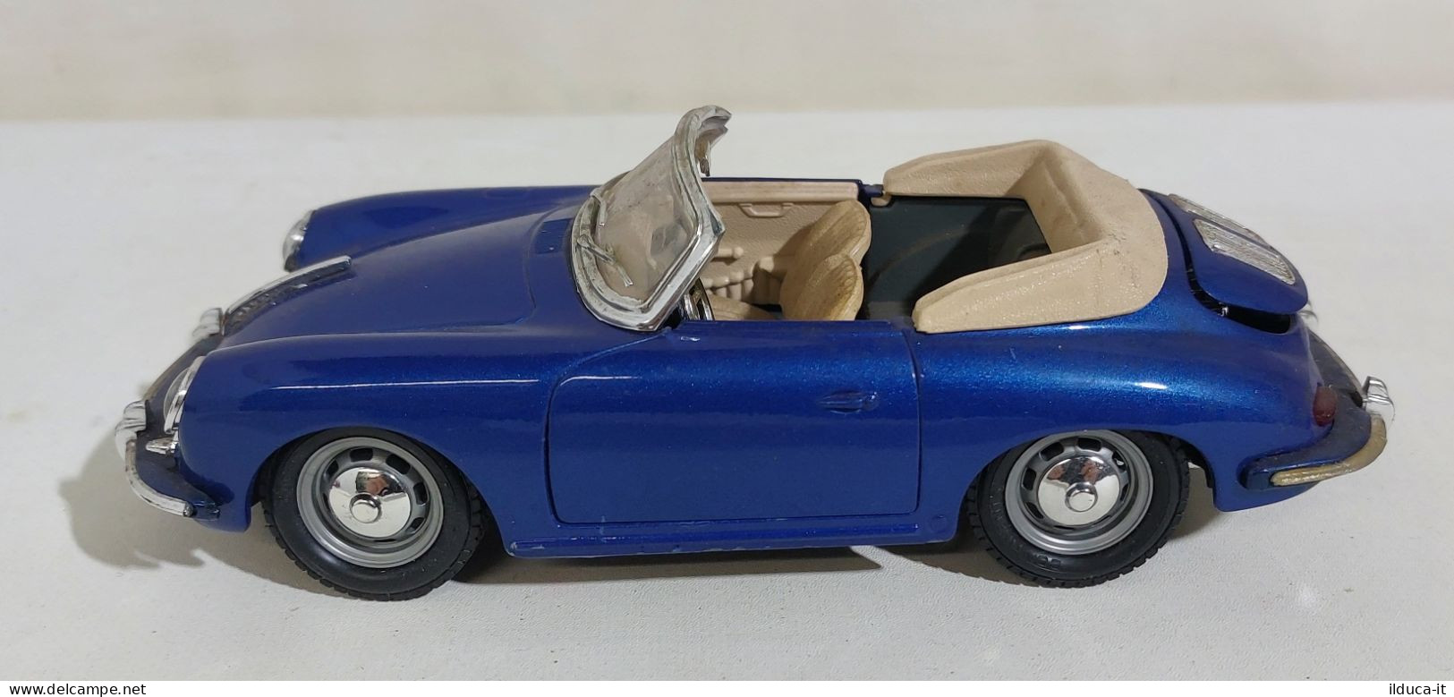 54202 BURAGO 1/24 - Porsche 356 B Cabriolet (1961) - Blu - Burago