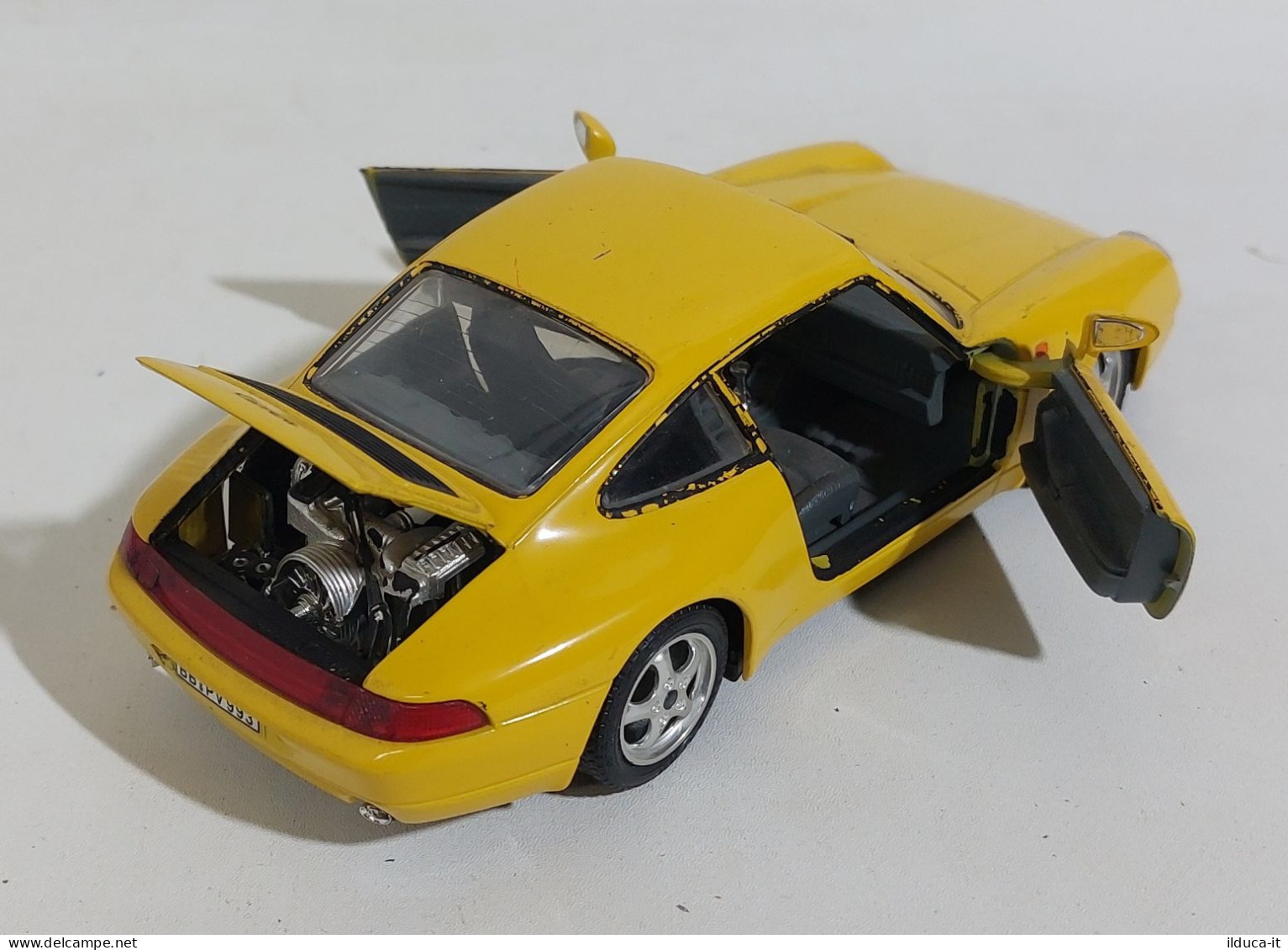 54204 BURAGO 1/24 - Porsche 911 Carrera (1993) - Giallo - Burago